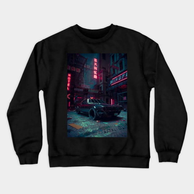 Mind blowing Crewneck Sweatshirt by skiegraphicstudio